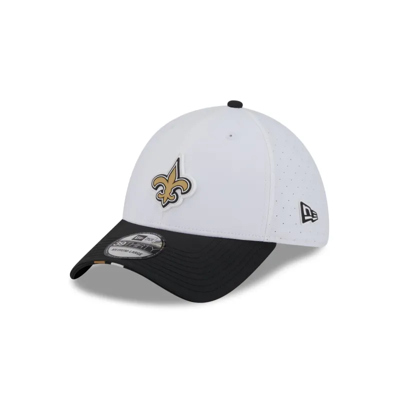 New Orleans Saints 2025 Training 39THIRTY Stretch Fit Hat sold by New Era