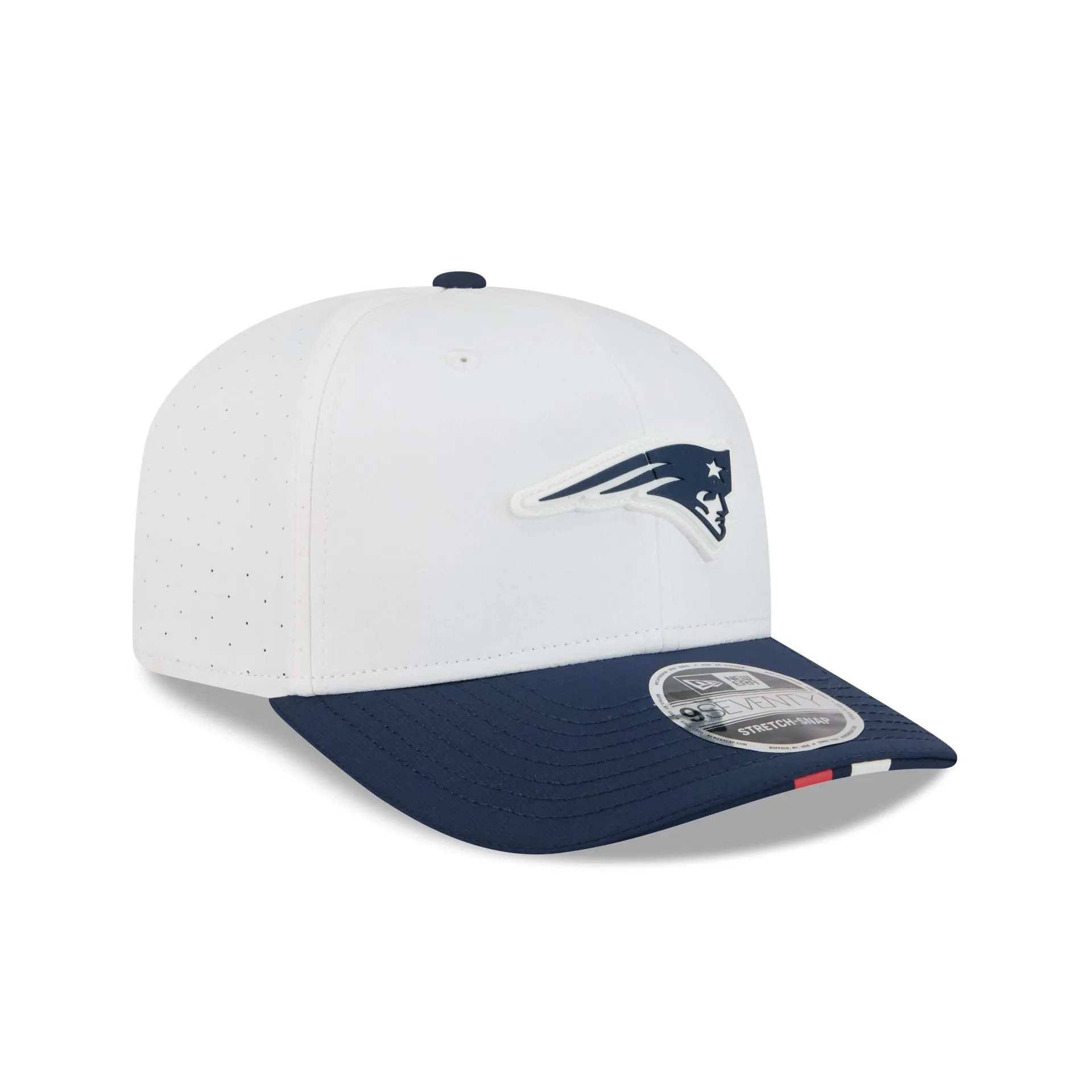 New England Patriots 2025 Training 9SEVENTY Stretch-Snap Hat sold by New Era product image thumbnail 3
