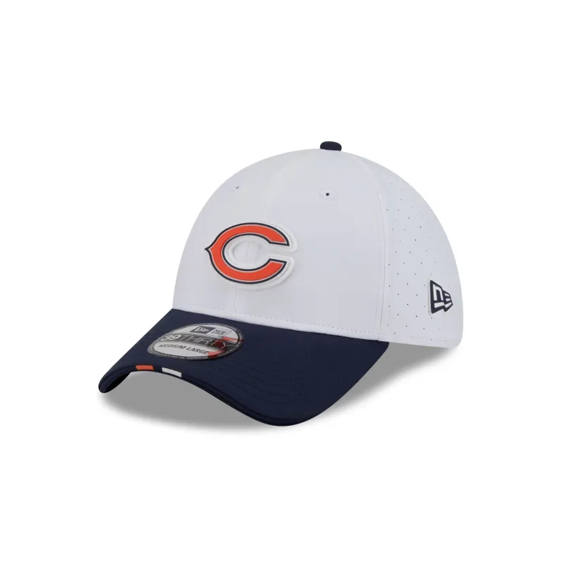 Chicago Bears 2025 Training 39THIRTY Stretch Fit Hat sold by New Era