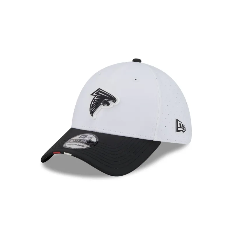 Atlanta Falcons 2025 Training 39THIRTY Stretch Fit Hat sold by New Era