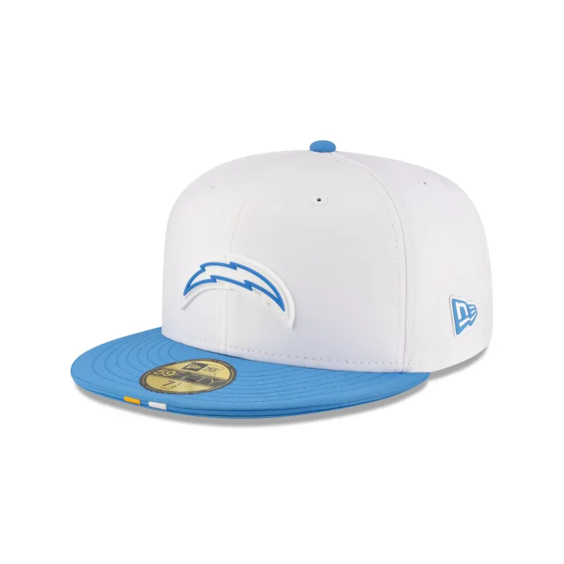 Los Angeles Chargers 2025 Training 59FIFTY Fitted Hat sold by New Era