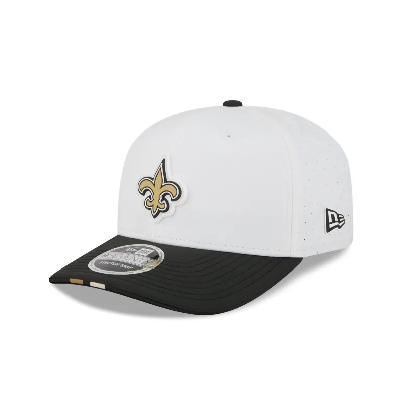 New Orleans Saints 2025 Training 9SEVENTY Stretch-Snap Hat sold by New Era