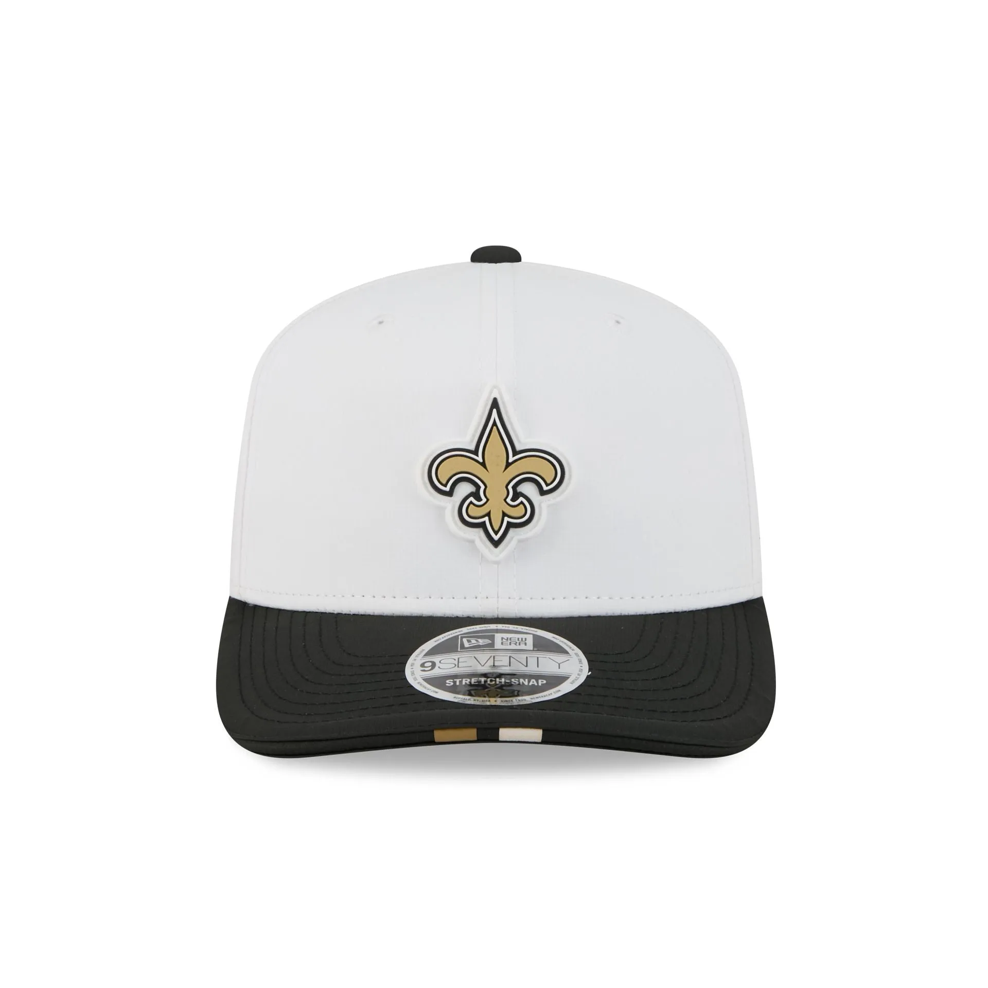 New Orleans Saints 2025 Training 9SEVENTY Stretch-Snap Hat sold by New Era product image thumbnail 2