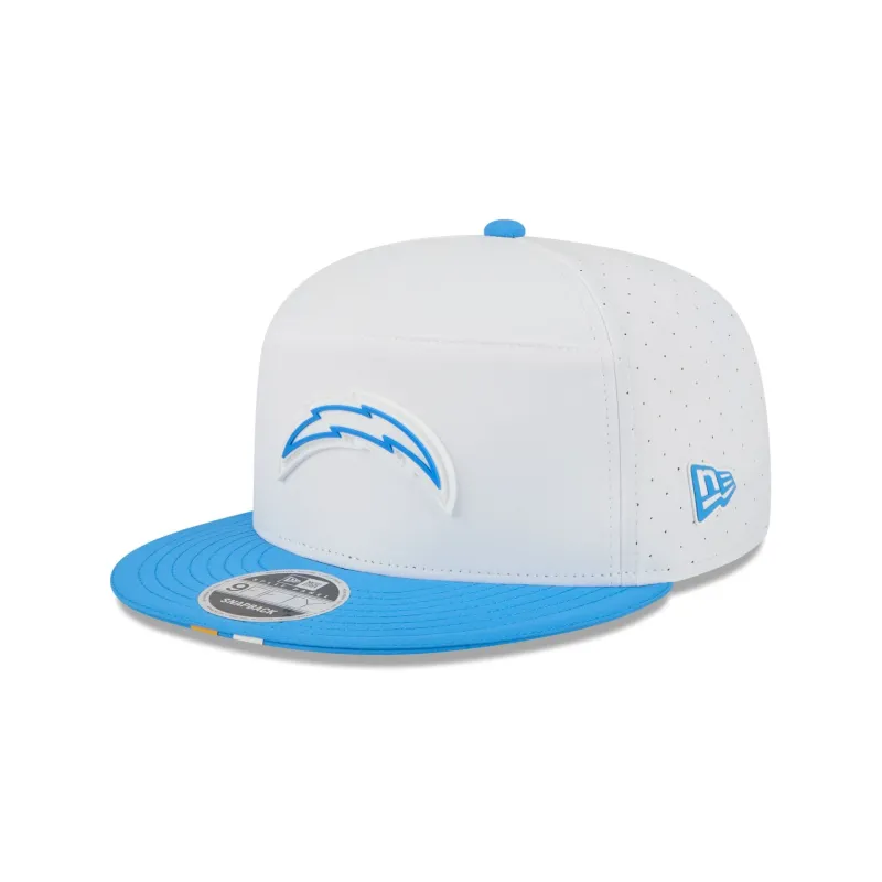 Los Angeles Chargers 2025 Training Split Panel 9FIFTY Snapback Hat sold by New Era