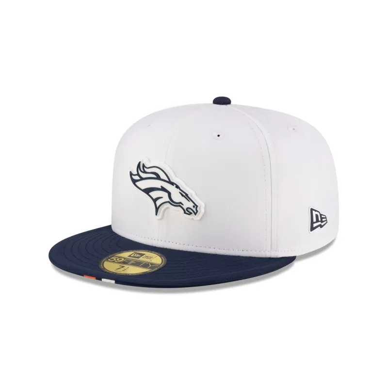Denver Broncos 2025 Training 59FIFTY Fitted Hat sold by New Era