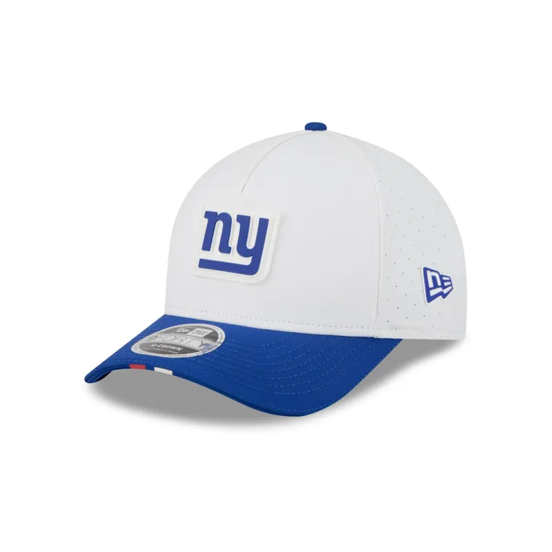 New York Giants 2025 Training 9FORTY M-Crown A-Frame Snapback Hat sold by New Era