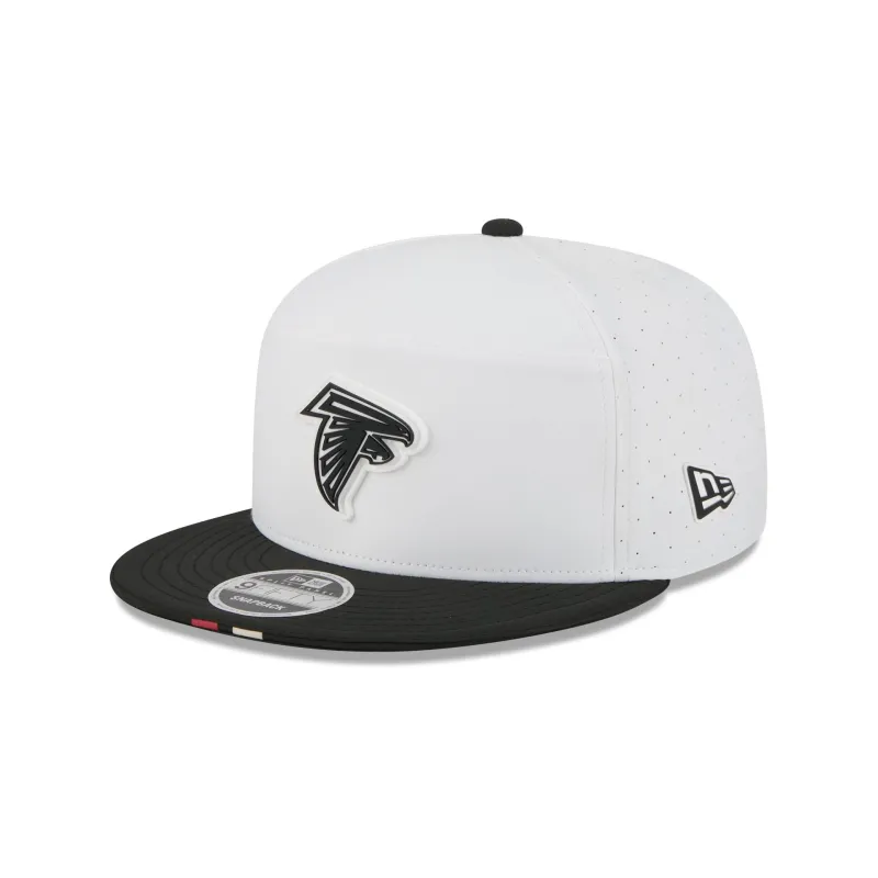 Atlanta Falcons 2025 Training Split Panel 9FIFTY Snapback Hat sold by New Era