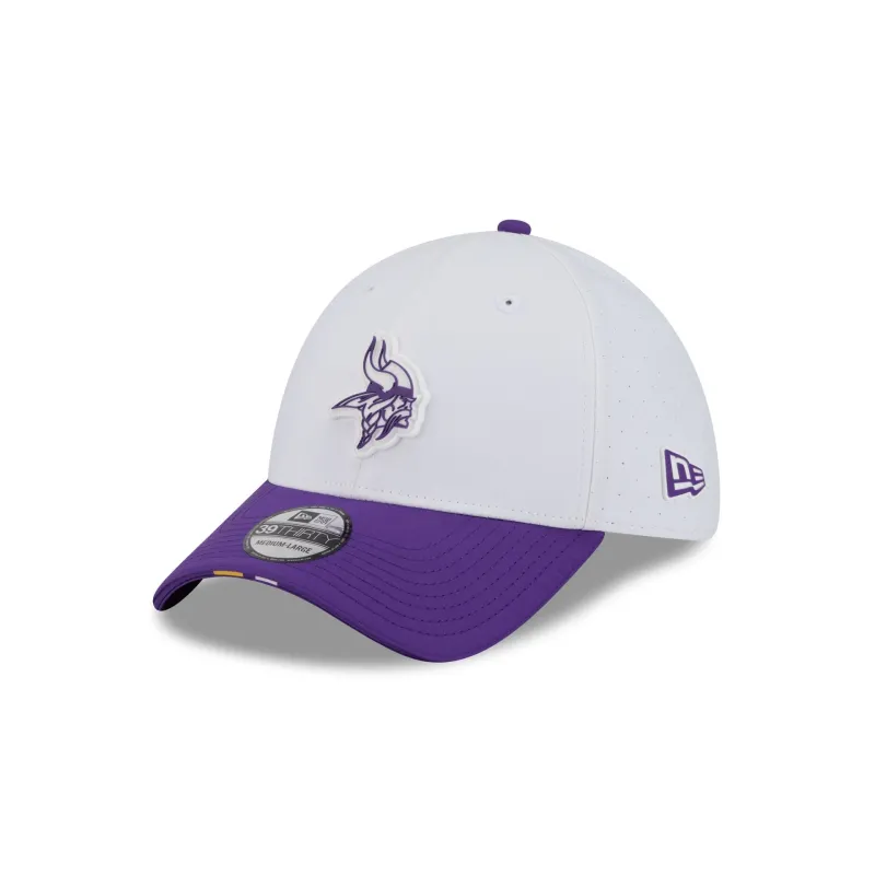 Minnesota Vikings 2025 Training 39THIRTY Stretch Fit Hat sold by New Era