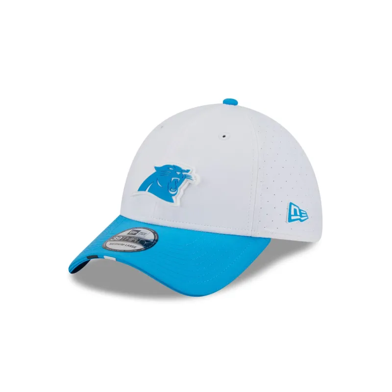 Carolina Panthers 2025 Training 39THIRTY Stretch Fit Hat sold by New Era