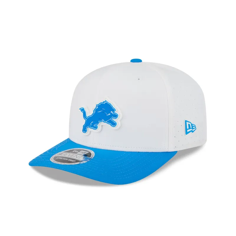 Detroit Lions 2025 Training 9SEVENTY Stretch-Snap Hat sold by New Era