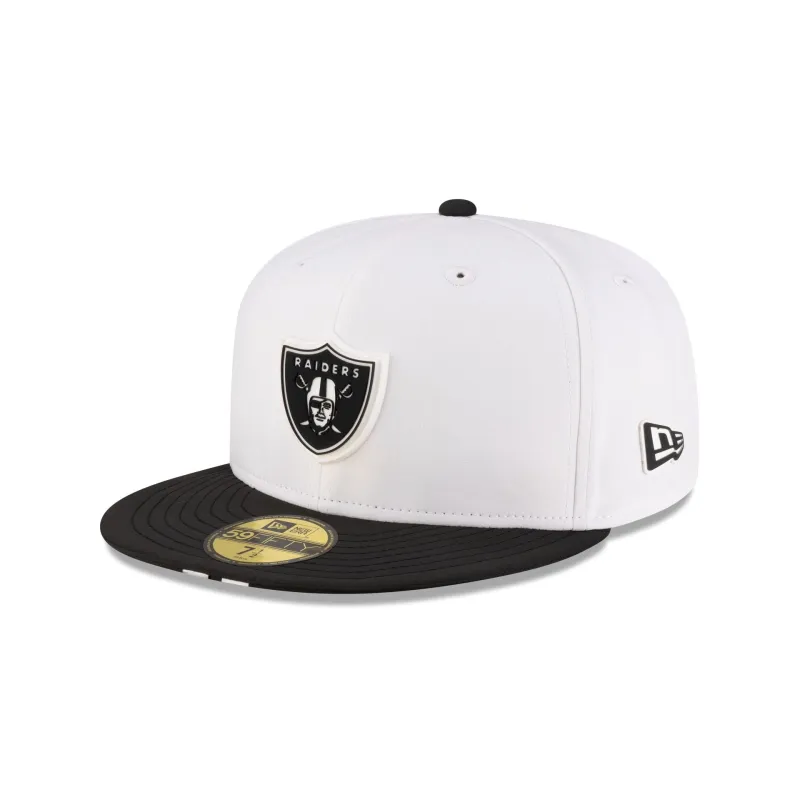 Las Vegas Raiders 2025 Training 59FIFTY Fitted Hat sold by New Era