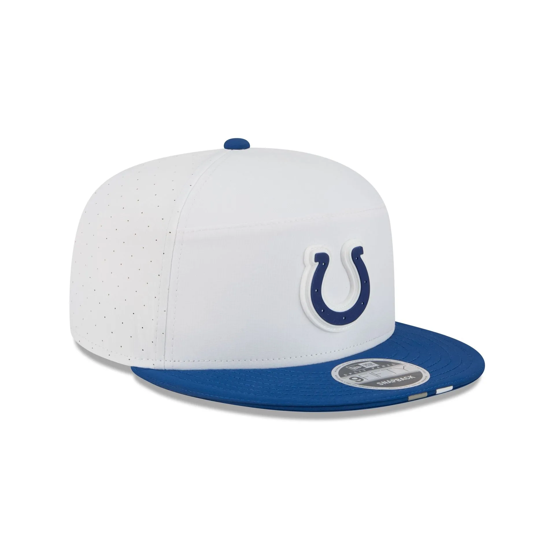 Indianapolis Colts 2025 Training Split Panel 9FIFTY Snapback Hat sold by New Era product image thumbnail 3