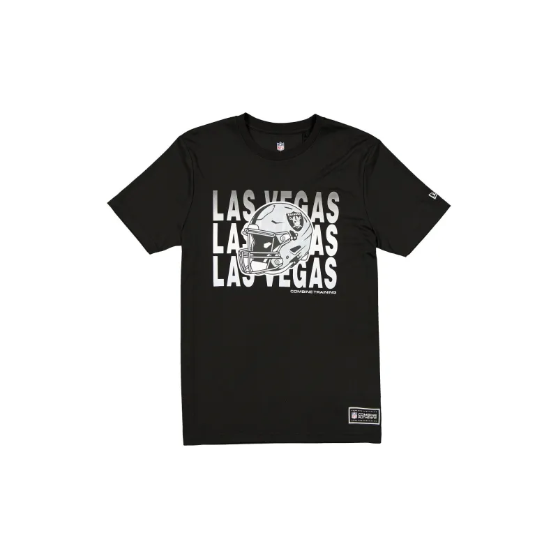 Las Vegas Raiders 2025 Training Black T-Shirt sold by New Era