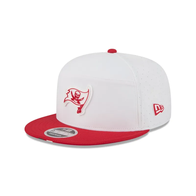 Tampa Bay Buccaneers 2025 Training Split Panel 9FIFTY Snapback Hat sold by New Era