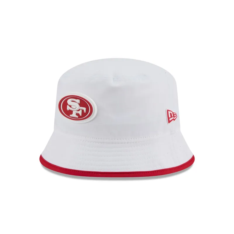 San Francisco 49ers 2025 Training Bucket Hat sold by New Era