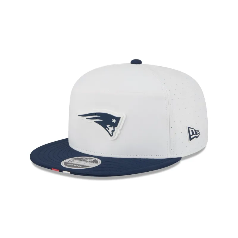 New England Patriots 2025 Training Split Panel 9FIFTY Snapback Hat sold by New Era