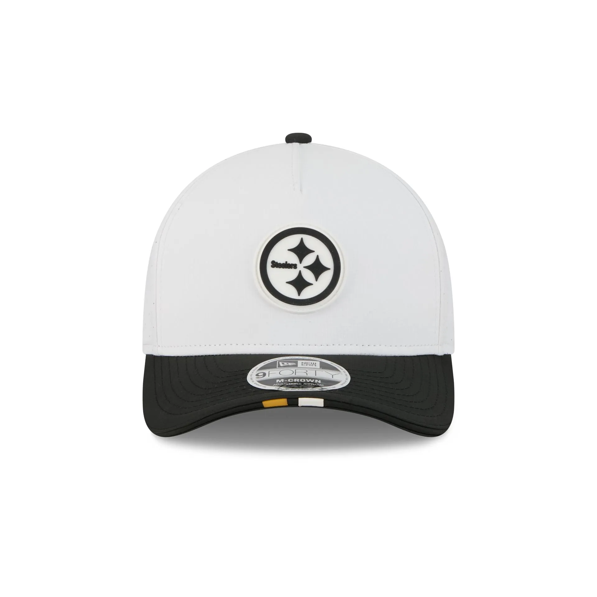 Pittsburgh Steelers 2025 Training 9FORTY M-Crown A-Frame Snapback Hat sold by New Era product image thumbnail 2