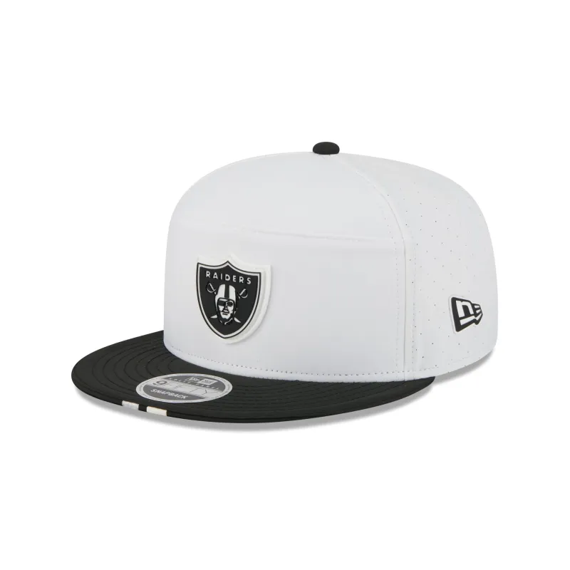Las Vegas Raiders 2025 Training Split Panel 9FIFTY Snapback Hat sold by New Era