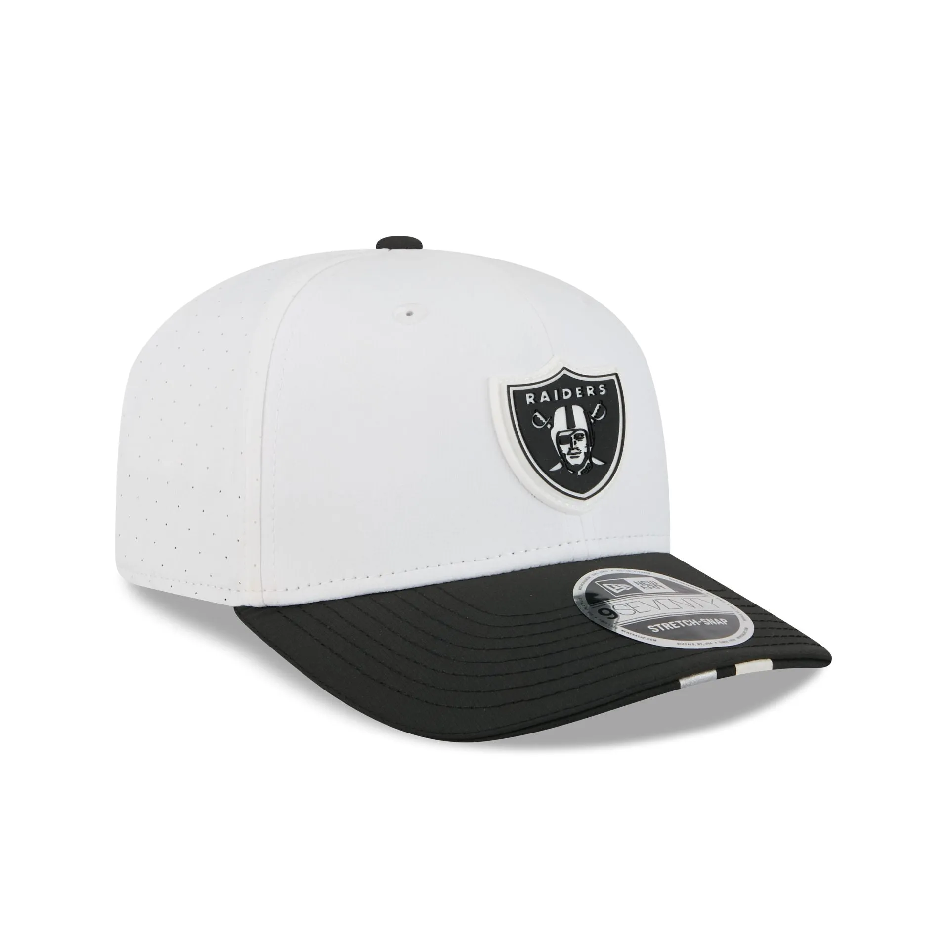 Las Vegas Raiders 2025 Training 9SEVENTY Stretch-Snap Hat sold by New Era product image thumbnail 3