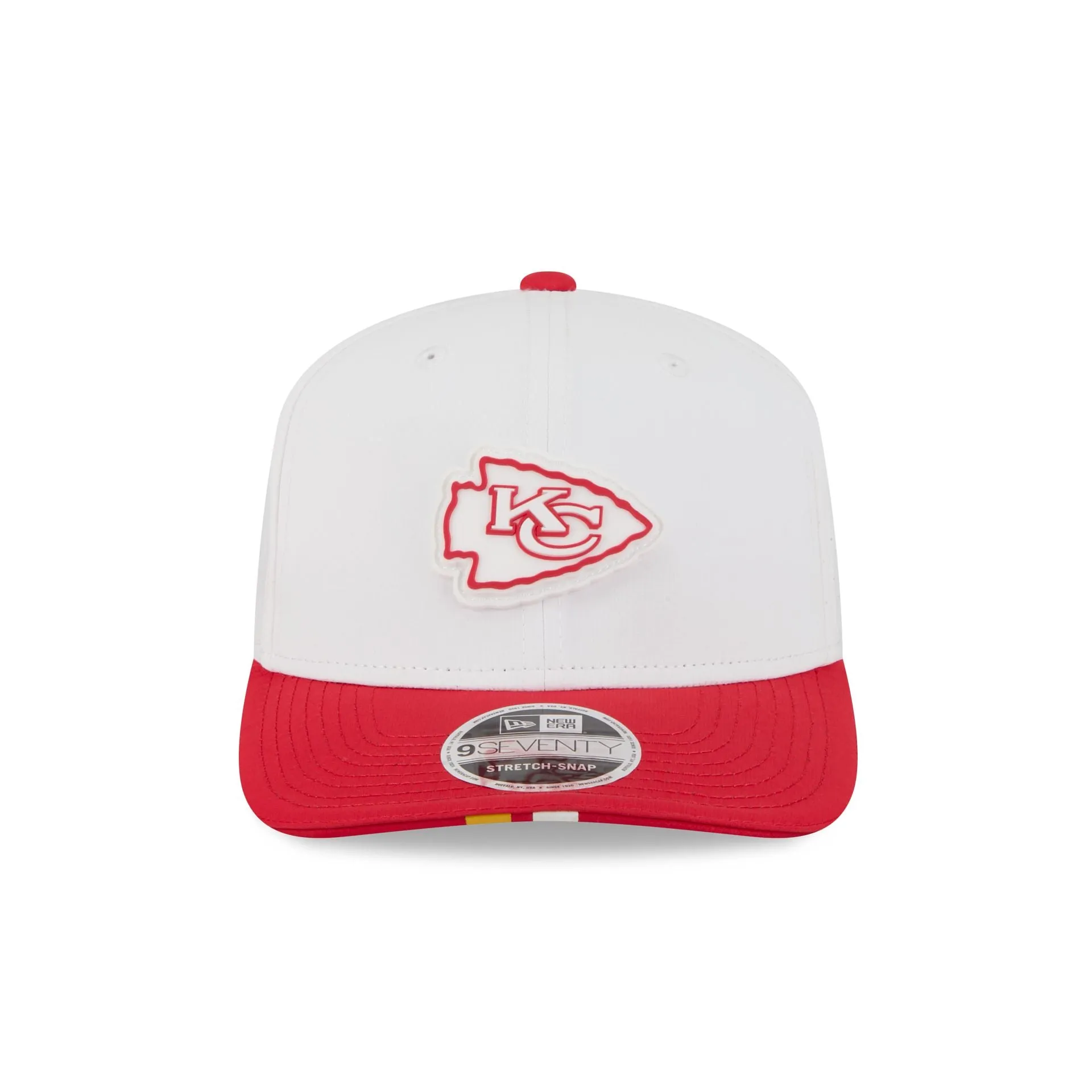 Kansas City Chiefs 2025 Training 9SEVENTY Stretch-Snap Hat sold by New Era product image thumbnail 2