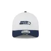 Seattle Seahawks 2025 Training 9FORTY M-Crown A-Frame Snapback Hat sold by New Era