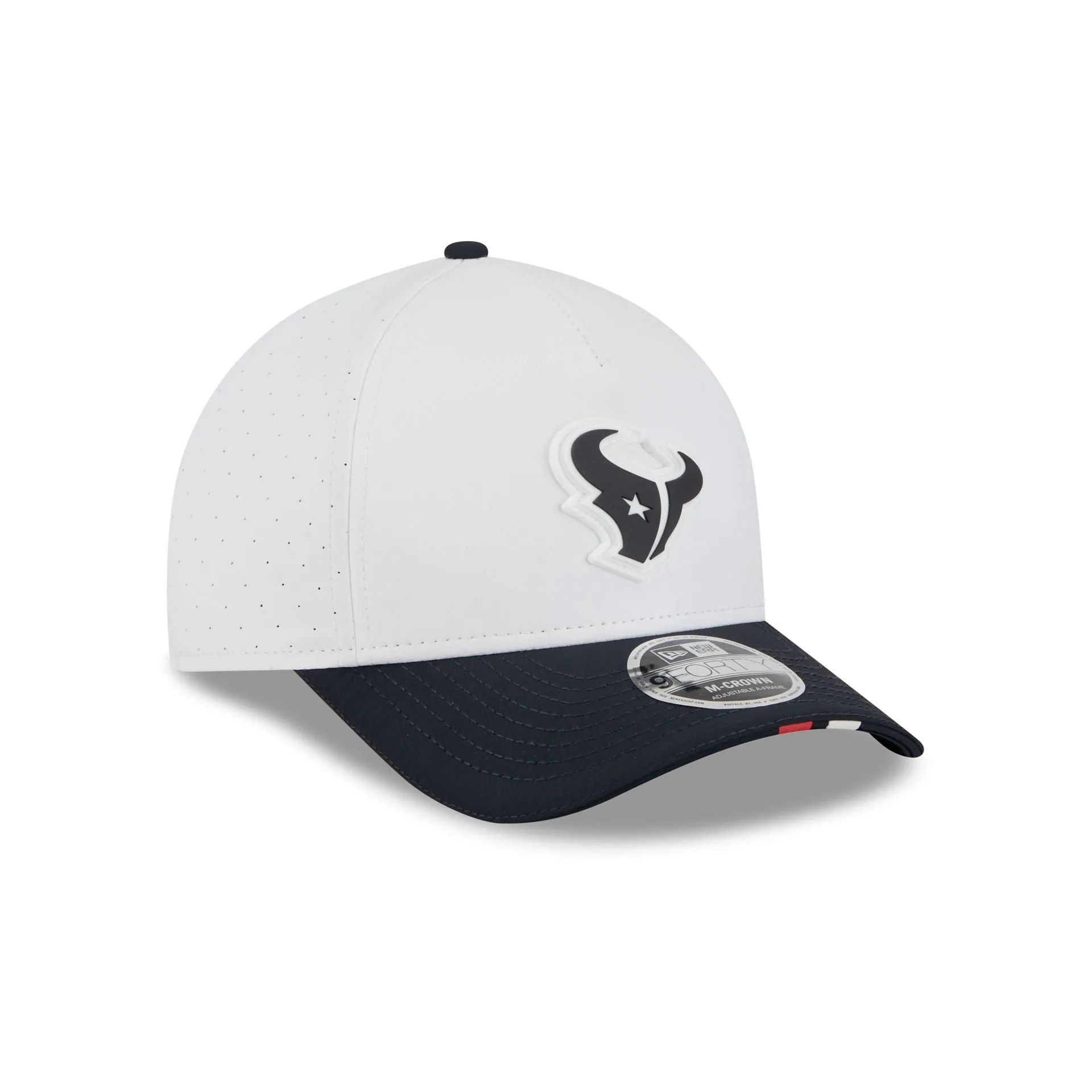 Houston Texans 2025 Training 9FORTY M-Crown A-Frame Snapback Hat sold by New Era product image thumbnail 3