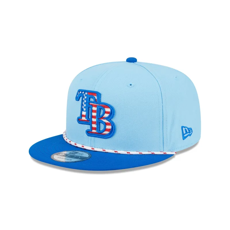 Tampa Bay Rays Independence Day 2025 9FIFTY Snapback Hat sold by New Era