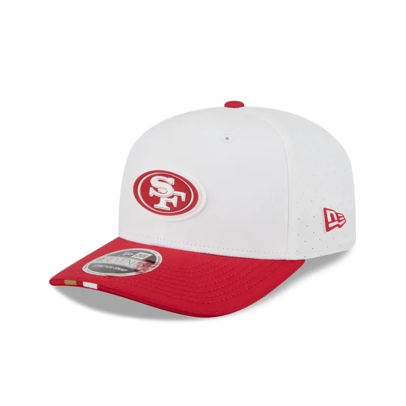 San Francisco 49ers 2025 Training 9SEVENTY Stretch-Snap Hat sold by New Era