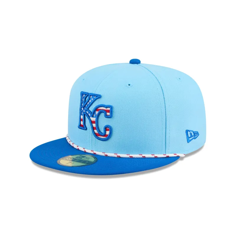 Kansas City Royals Independence Day 2025 59FIFTY Fitted Hat sold by New Era