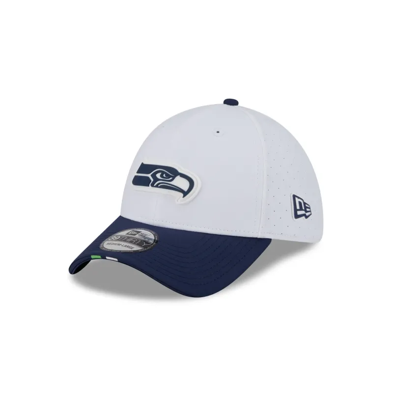 Seattle Seahawks 2025 Training 39THIRTY Stretch Fit Hat sold by New Era