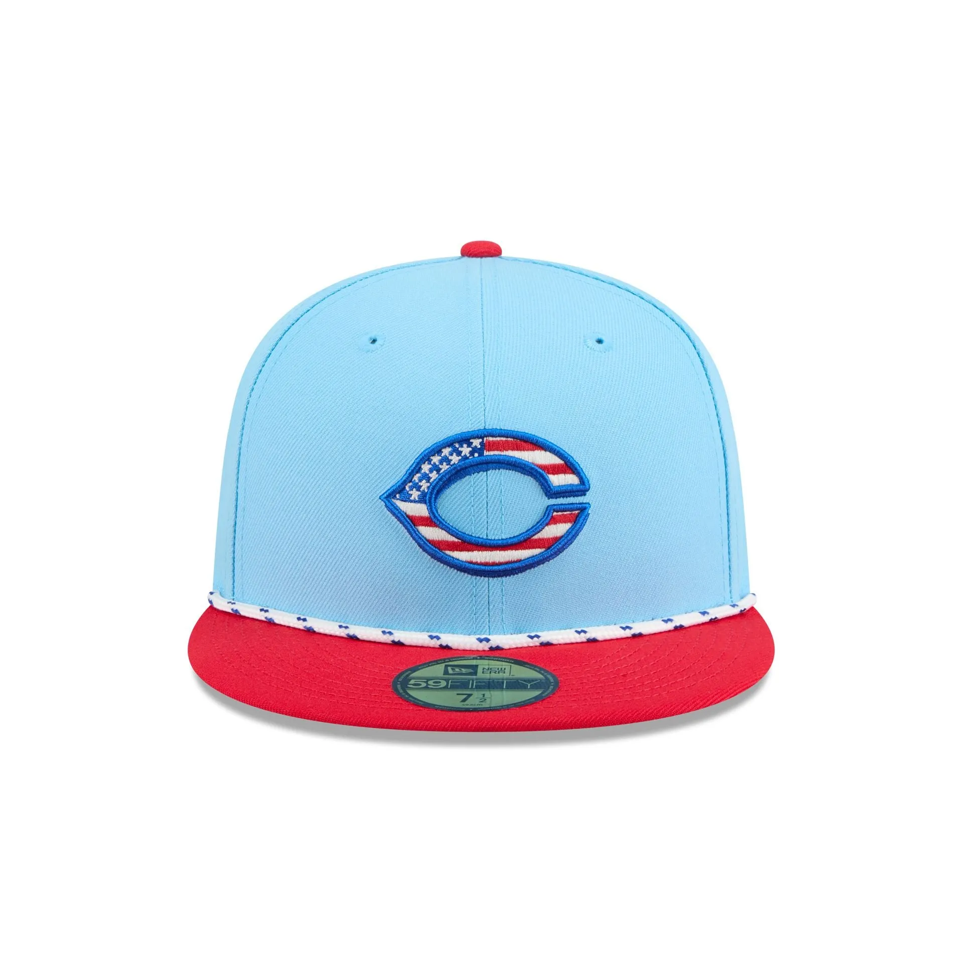 Cincinnati Reds Independence Day 2025 59FIFTY Fitted Hat sold by New Era product image thumbnail 2