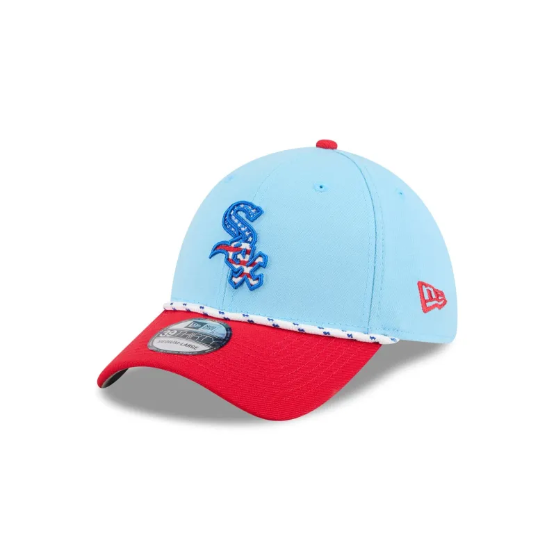 Chicago White Sox Independence Day 2025 39THIRTY Stretch Fit Hat sold by New Era