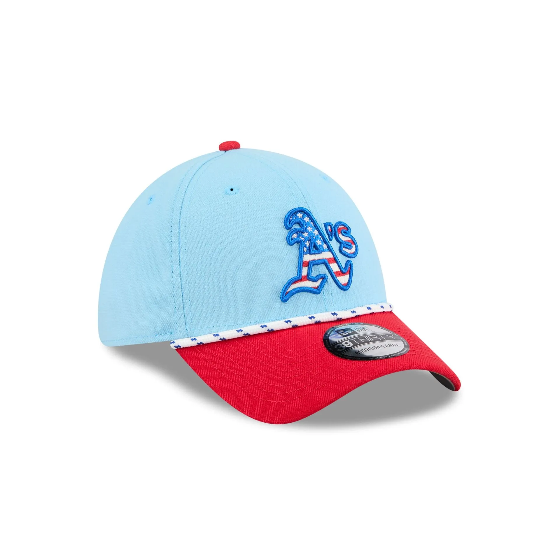 Athletics Independence Day 2025 39THIRTY Stretch Fit Hat sold by New Era product image thumbnail 3