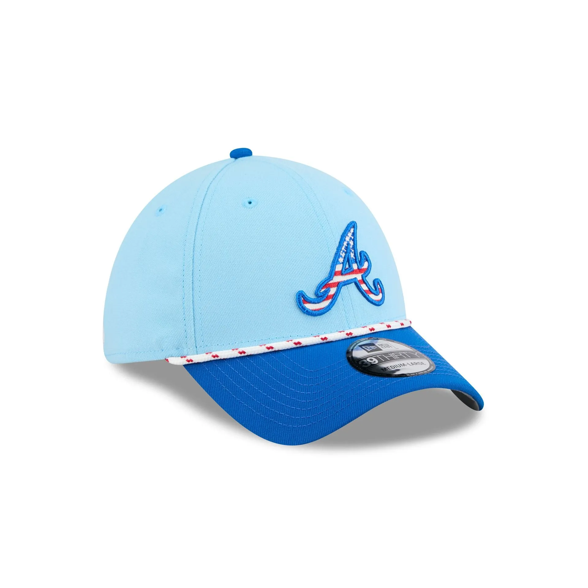Atlanta Braves Independence Day 2025 39THIRTY Stretch Fit Hat sold by New Era product image thumbnail 3
