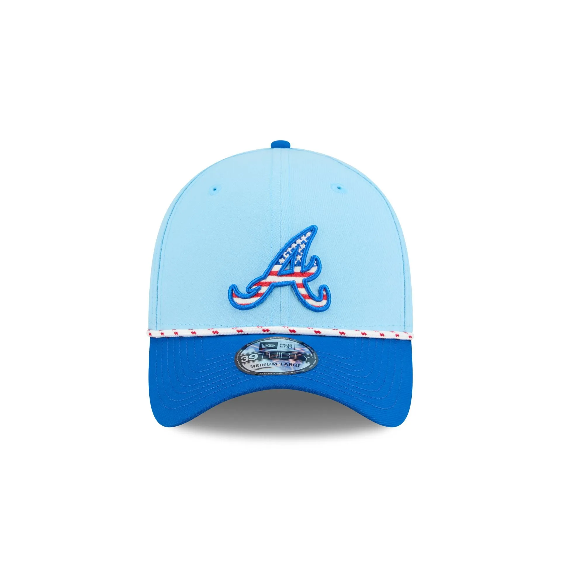 Atlanta Braves Independence Day 2025 39THIRTY Stretch Fit Hat sold by New Era product image thumbnail 2