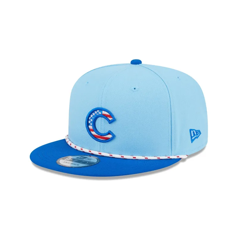 Chicago Cubs Independence Day 2025 9FIFTY Snapback Hat sold by New Era