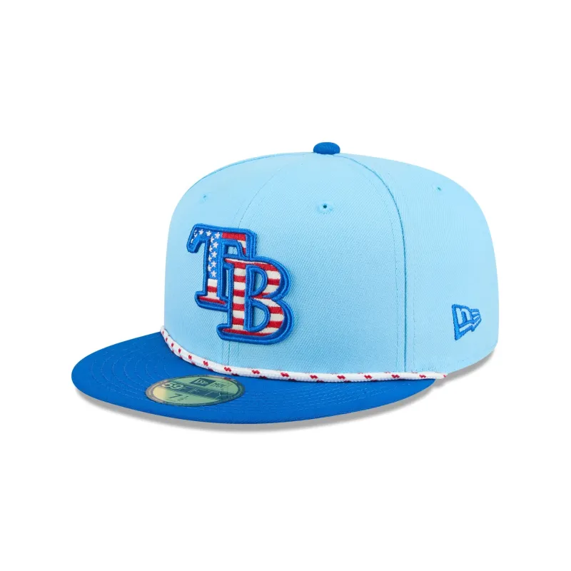 Tampa Bay Rays Independence Day 2025 59FIFTY Fitted Hat sold by New Era
