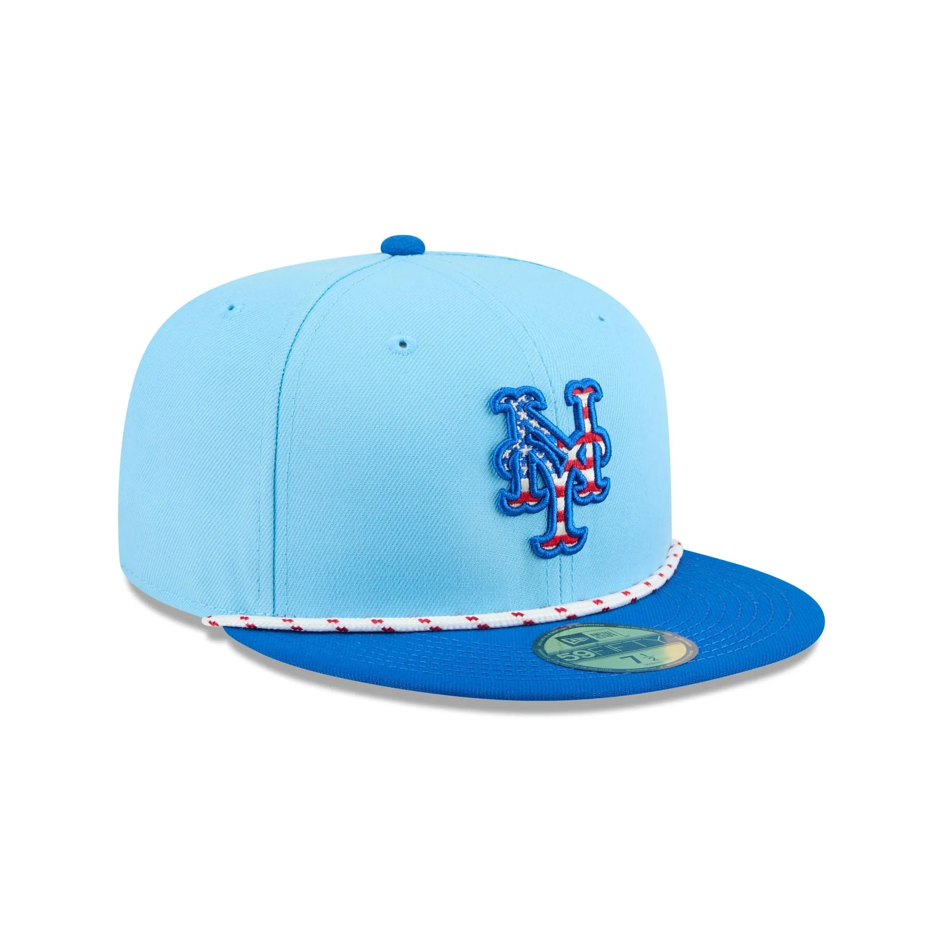 New York Mets Independence Day 2025 59FIFTY Fitted Hat sold by New Era product image thumbnail 3