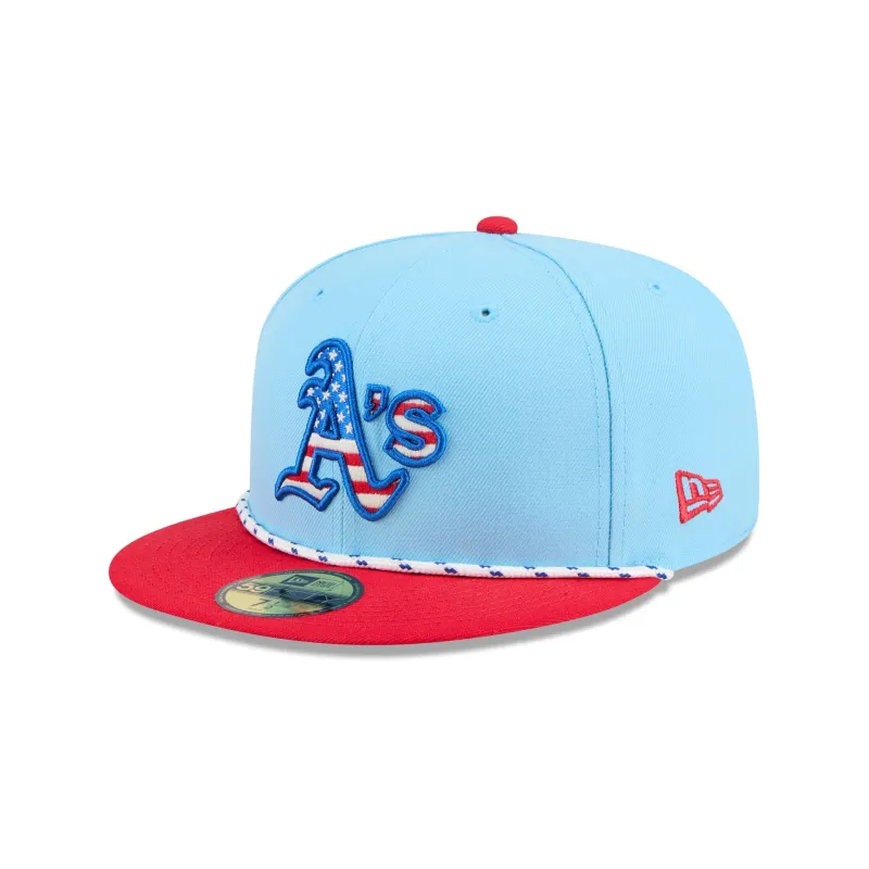 Athletics Independence Day 2025 59FIFTY Fitted Hat sold by New Era