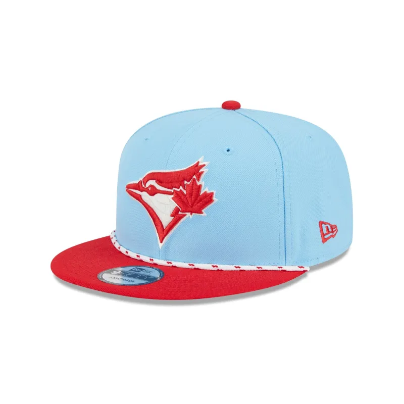 Toronto Blue Jays Independence Day 2025 9FIFTY Snapback Hat sold by New Era