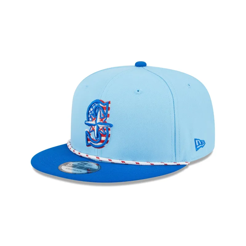 Seattle Mariners Independence Day 2025 9FIFTY Snapback Hat sold by New Era