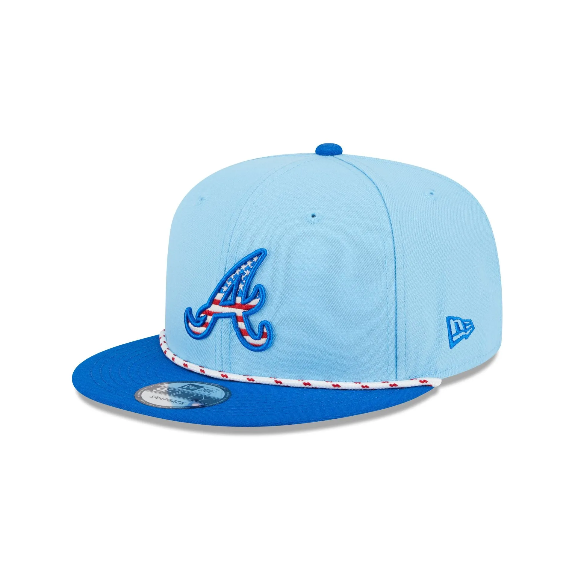 Atlanta Braves Independence Day 2025 9FIFTY Snapback Hat sold by New Era