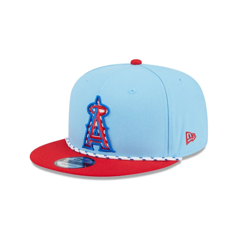 Los Angeles Angels Independence Day 2025 9FIFTY Snapback Hat sold by New Era