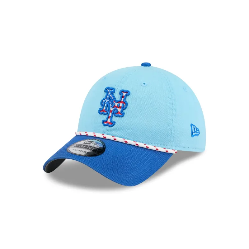 New York Mets Independence Day 2025 9TWENTY Adjustable Hat sold by New Era