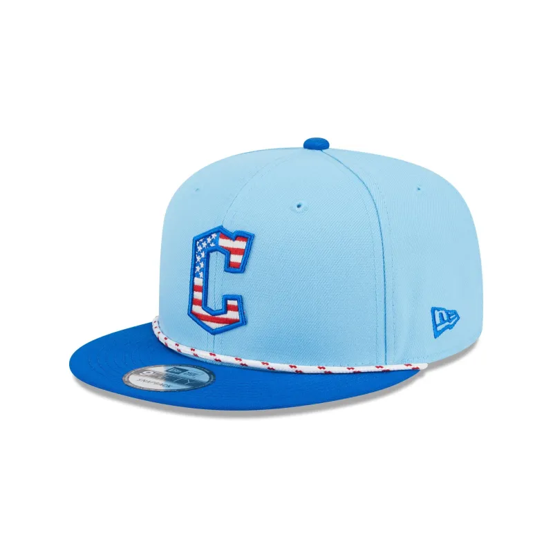 Cleveland Guardians Independence Day 2025 9FIFTY Snapback Hat sold by New Era