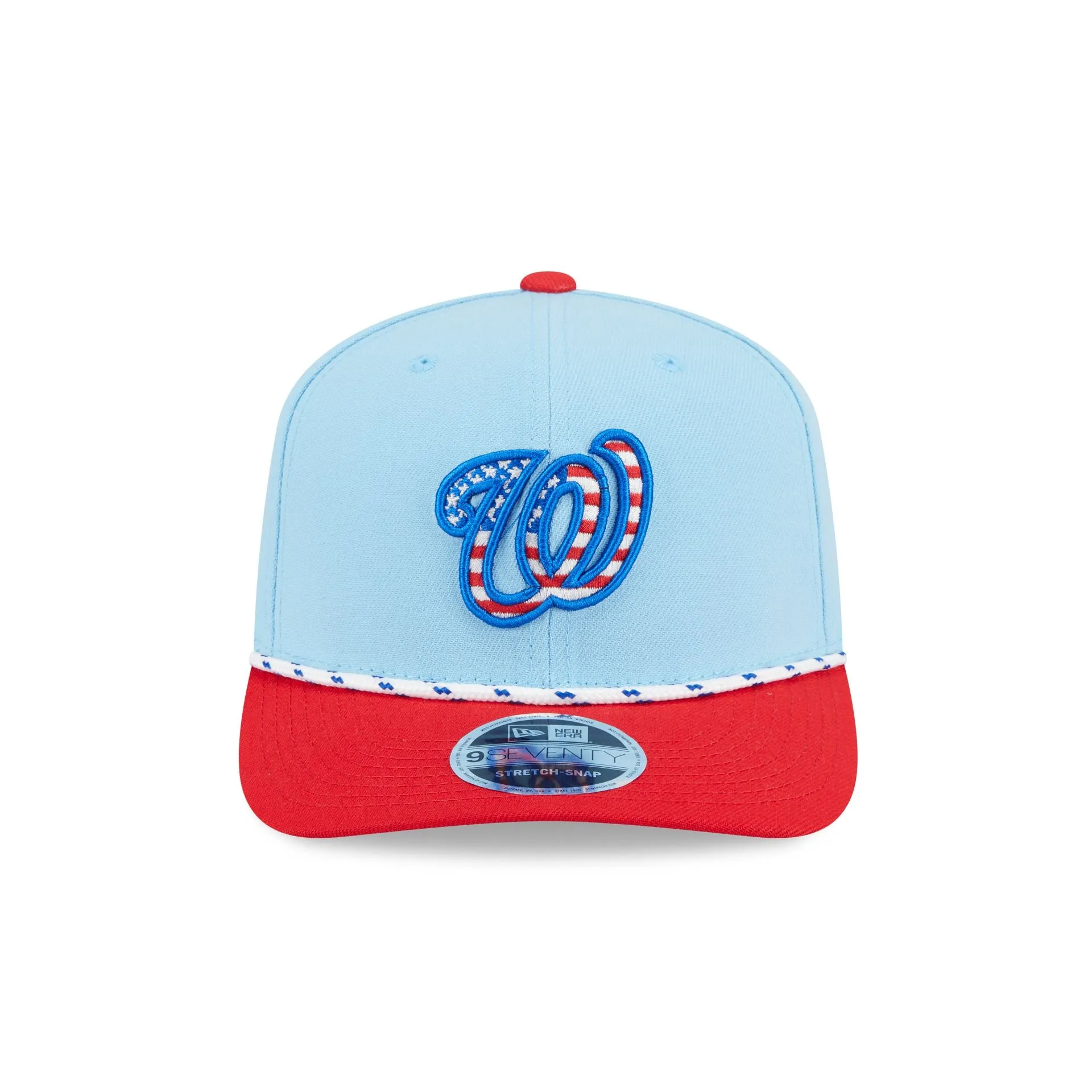 Washington Nationals Independence Day 2025 9SEVENTY Stretch-Snap Hat sold by New Era product image thumbnail 2