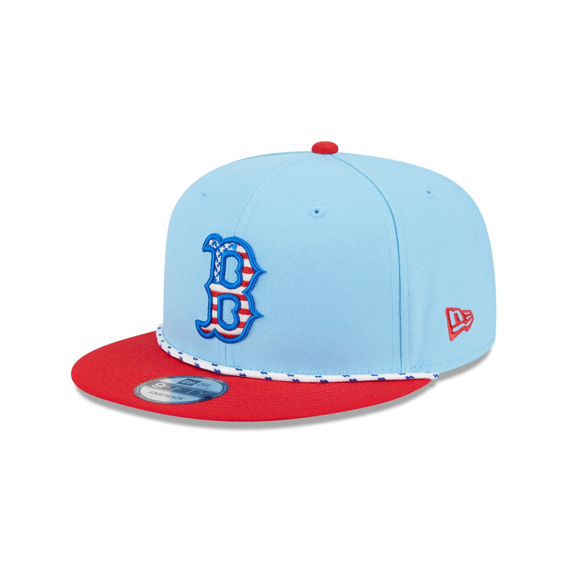 Boston Red Sox Independence Day 2025 9FIFTY Snapback Hat sold by New Era