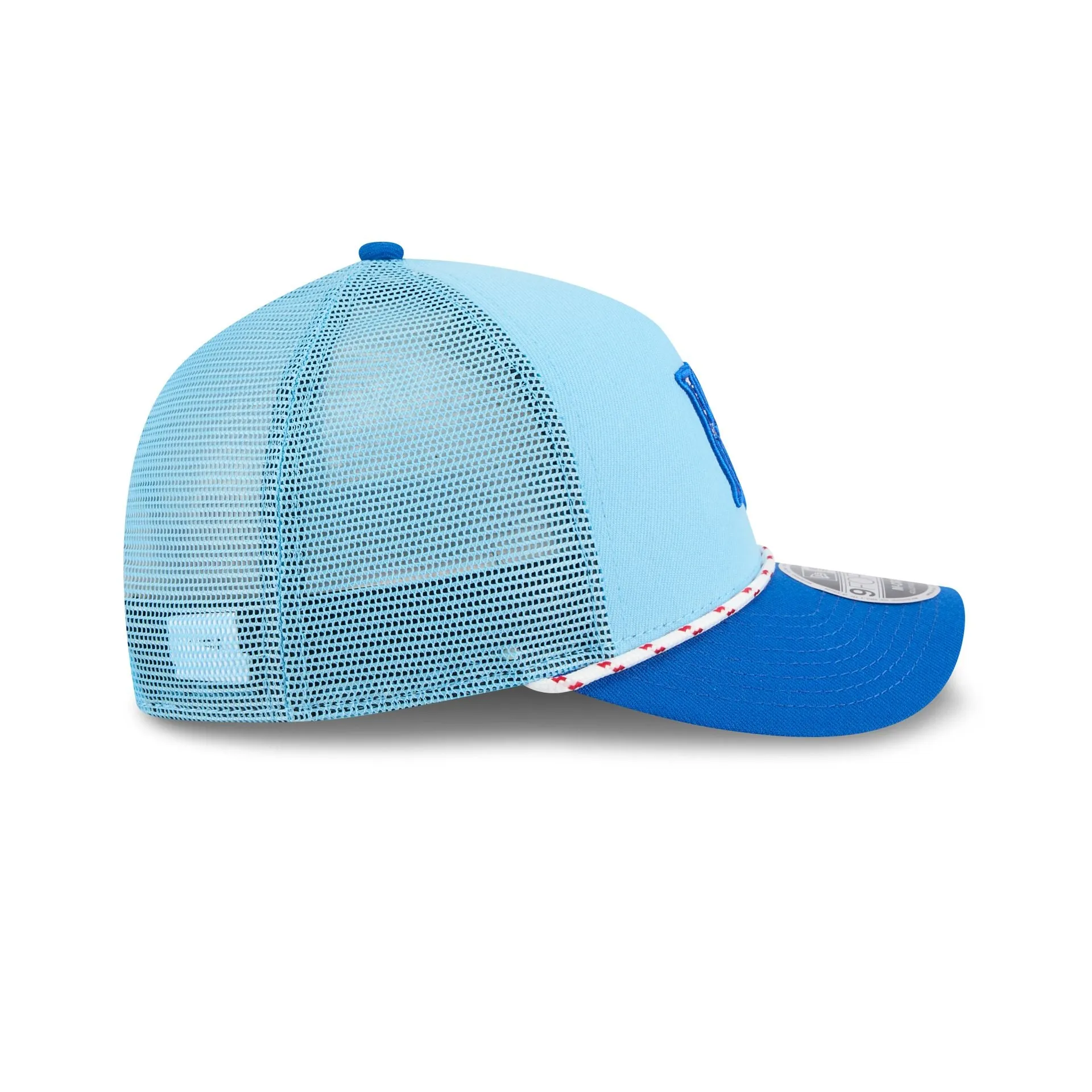 Kansas City Royals Independence Day 2025 9FORTY M-Crown A-Frame Trucker Hat sold by New Era product image thumbnail 5
