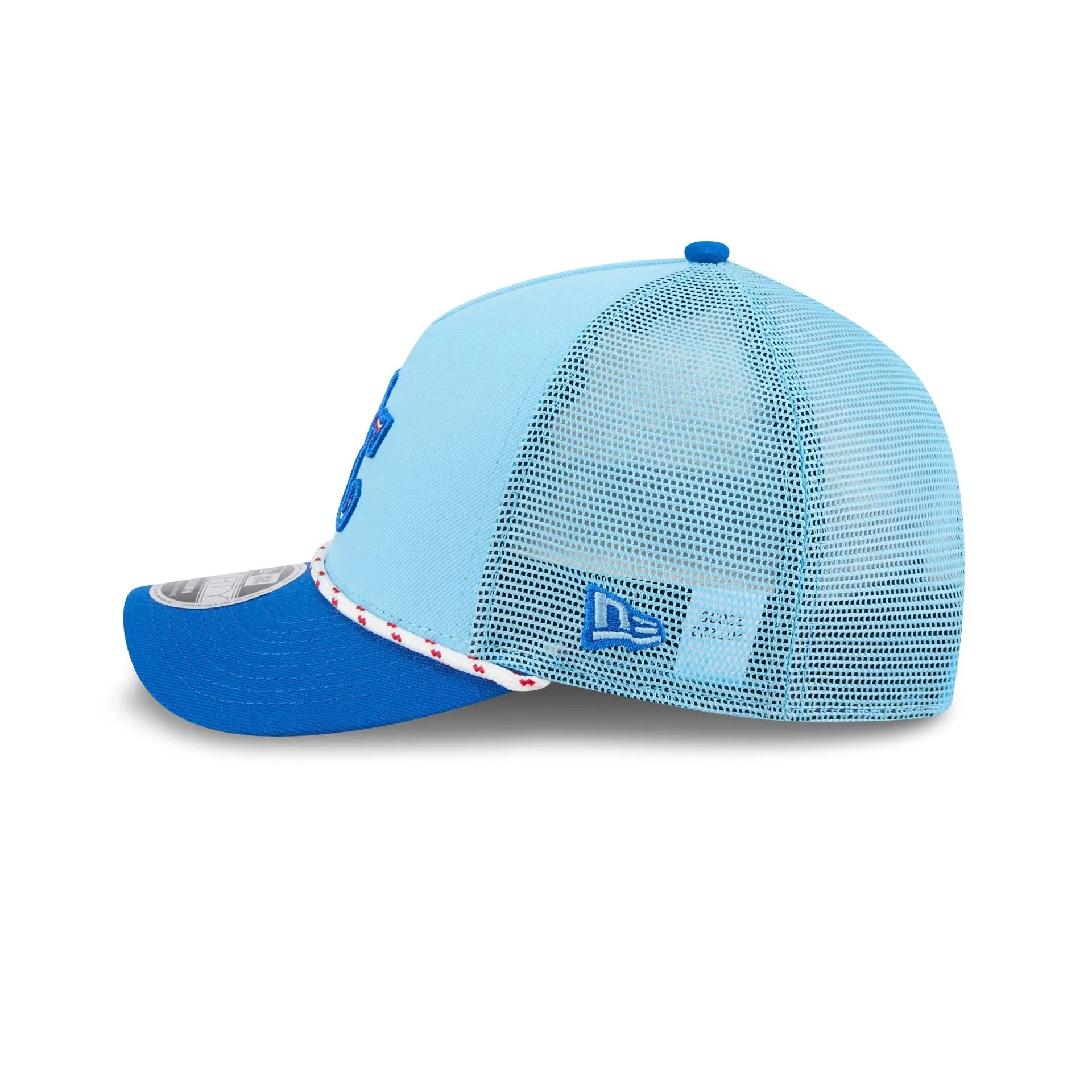 Kansas City Royals Independence Day 2025 9FORTY M-Crown A-Frame Trucker Hat sold by New Era product image thumbnail 4