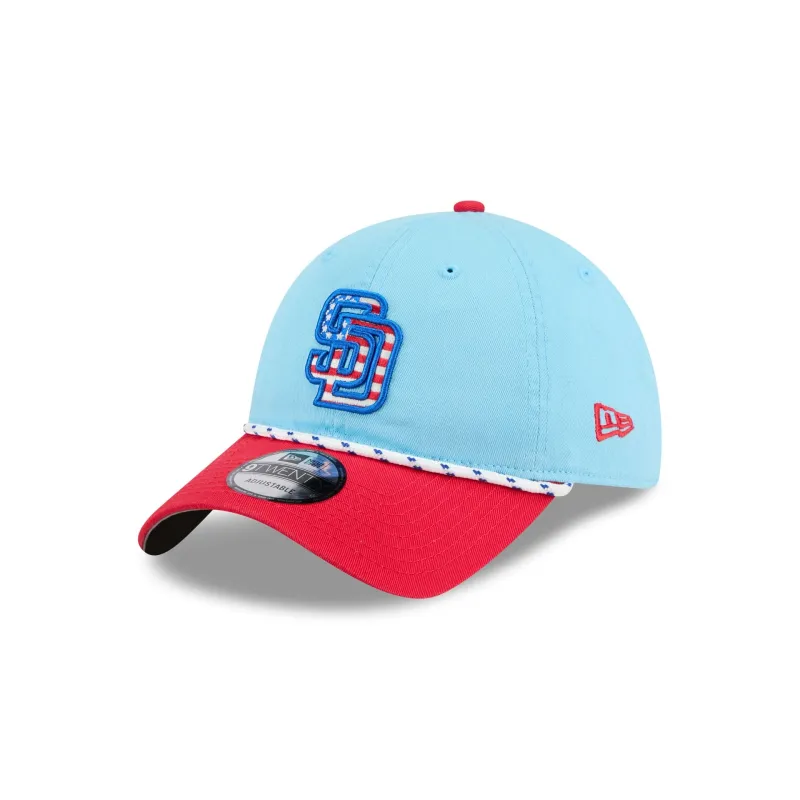 San Diego Padres Independence Day 2025 9TWENTY Adjustable Hat sold by New Era